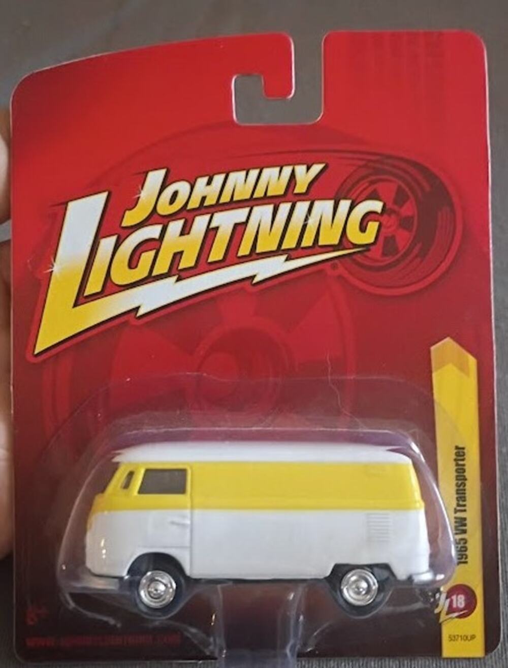 Johnny Lightning 1965 VW Transporter Lot TOMY Yellow White Release 18